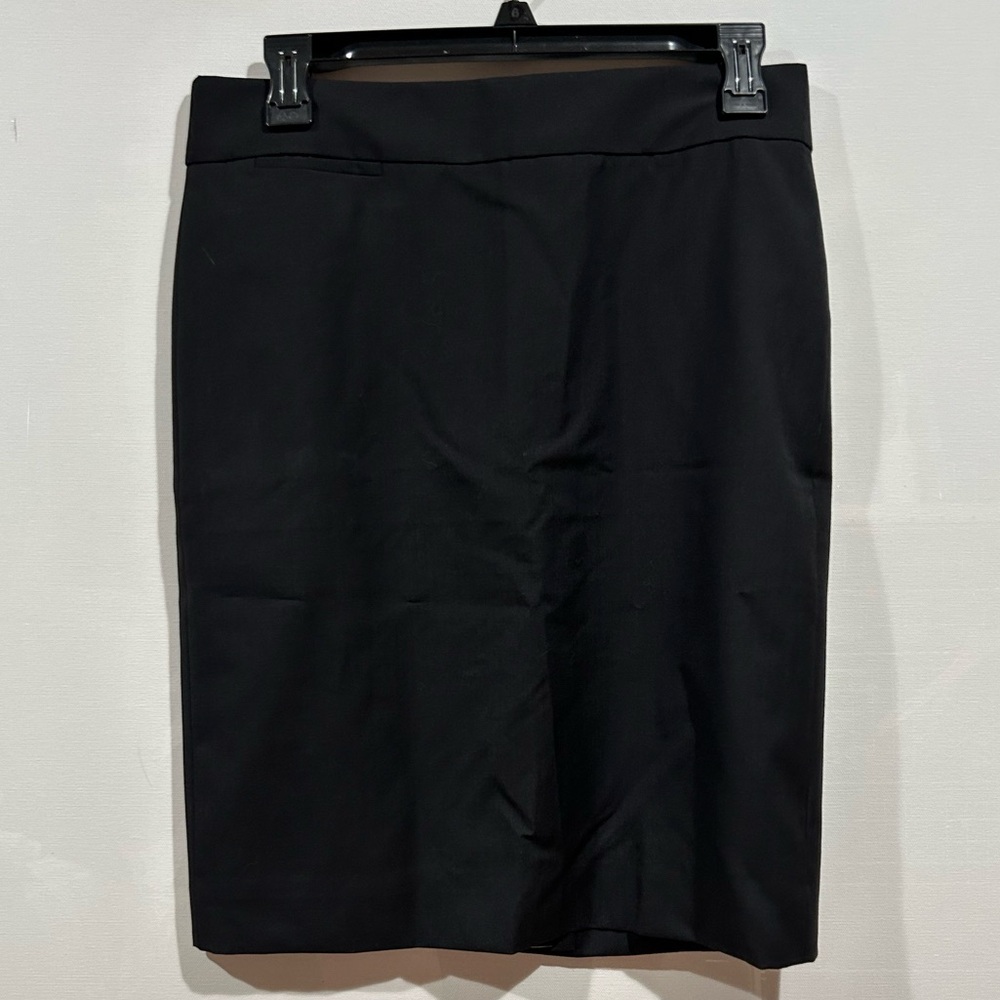 J. Crew Black Pencil skirt NWT